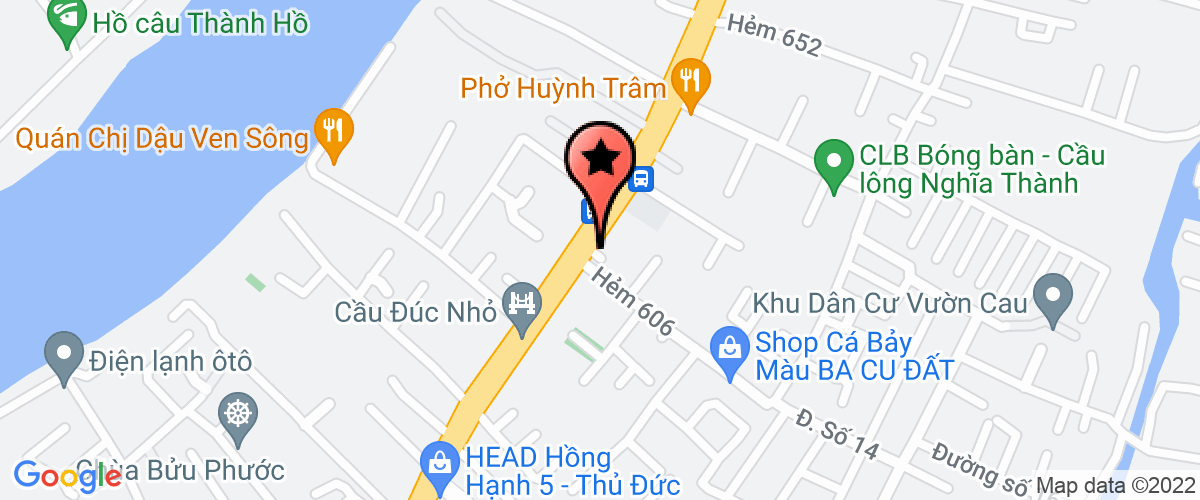 Bản đồ đến địa chỉ Công Ty TNHH Thương Mại Và Đầu Tư Hồng Hào