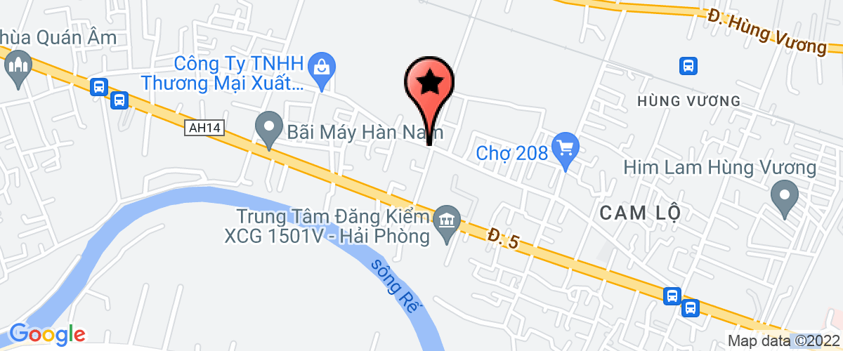 Bản đồ đến địa chỉ Công ty trách nhiệm hữu hạn Thuận Thiên Phát