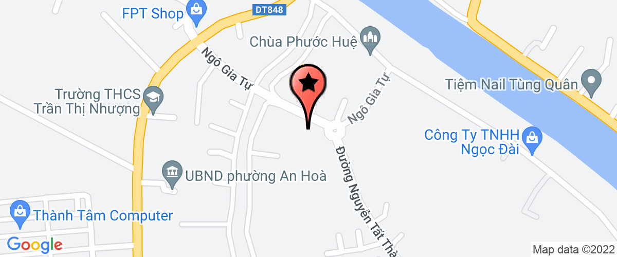 Bản đồ đến địa chỉ Công Ty TNHH Dịch Vụ Môi Giới Bất Động Sản Mê Kông