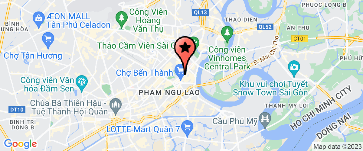 Bản đồ đến địa chỉ Văn Phòng Đại Diện Eli Lilly Export Sa Tại Thành Phố Hồ Chí Minh (Thụy Sĩ)