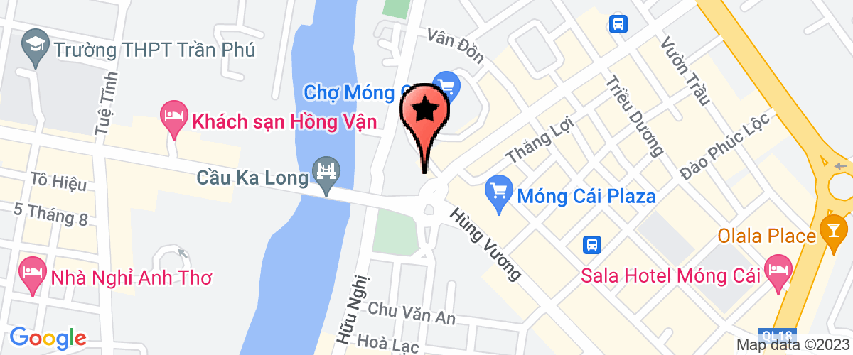 Bản đồ đến địa chỉ Văn Phòng Đại Diện Đại Lý Thuế Tại Móng Cái - Công Ty TNHH Đại Lý Thuế Cường Linh