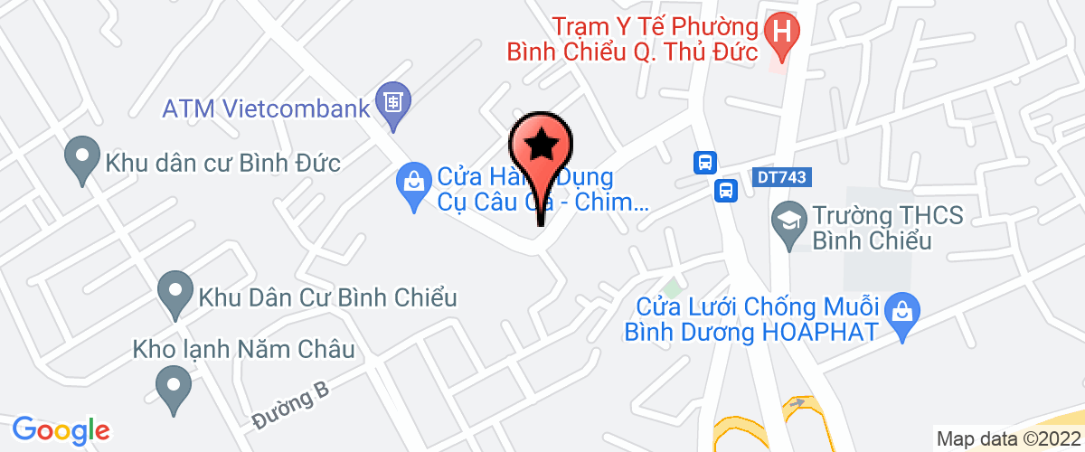 Bản đồ đến địa chỉ Công Ty TNHH Một Thành Viên Hường Kim