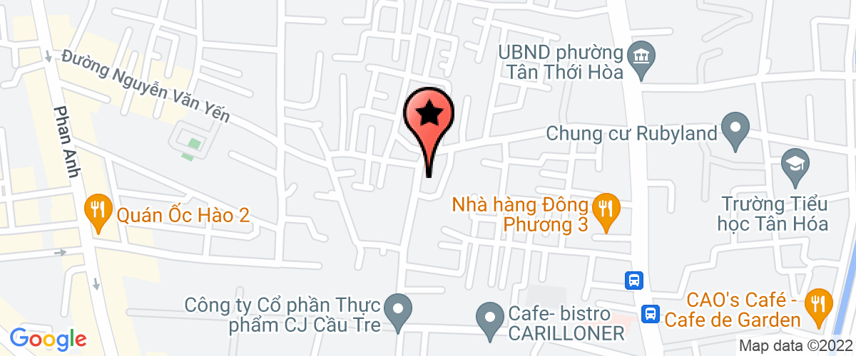 Bản đồ đến địa chỉ Công Ty TNHH Một Thành Viên Đầu Tư Dịch Vụ Giải Trí Bích Thanh