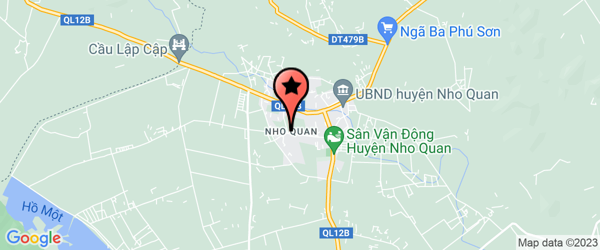 Bản đồ đến địa chỉ Phòng giáo dục huyện Nho quan