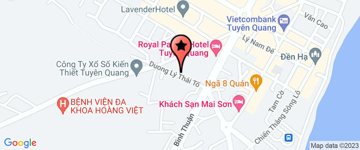 Bản đồ đến địa chỉ Công Ty Trách Nhiệm Hữu Hạn Một Thành Viên Hiệp Lực