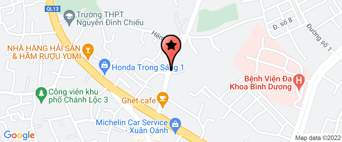 Bản đồ đến địa chỉ Công Ty TNHH Thương Mại Và Sản Xuất Ngọc Đăng Minh