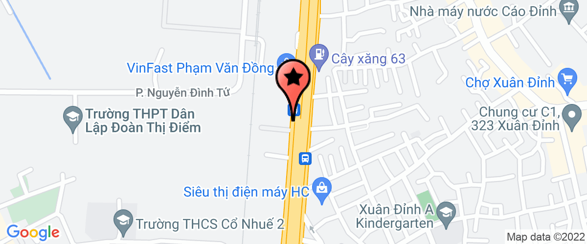 Bản đồ đến địa chỉ Công Ty TNHH Thương Mại Và Dịch Vụ Nguyễn Cương