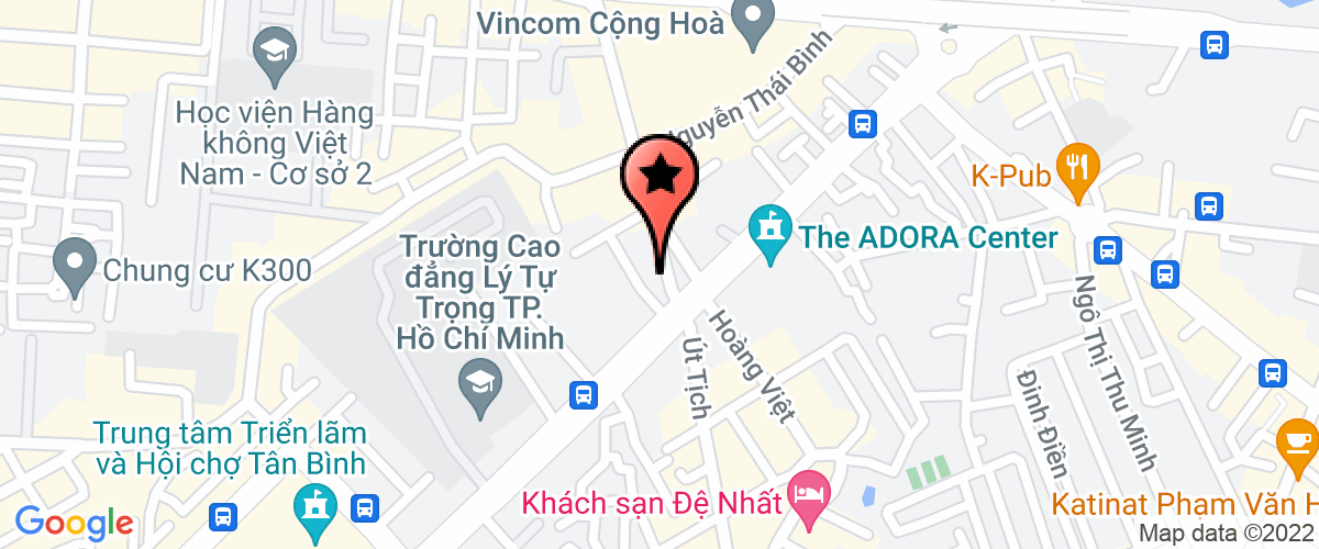 Bản đồ đến địa chỉ Công Ty Cổ Phần Dịch Vụ Tư Vấn Du Lịch Nam Việt
