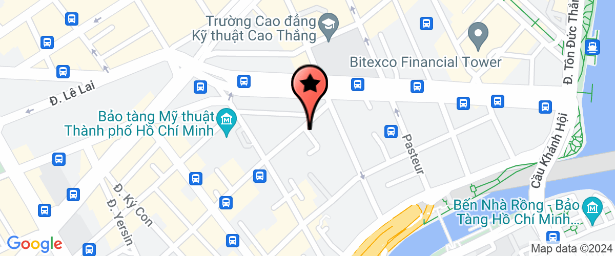 Bản đồ đến địa chỉ Chi Nhánh Hồ Chí Minh Công Ty Trách Nhiệm Hữu Hạn Toàn Thắng