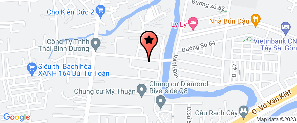 Bản đồ đến địa chỉ Công Ty TNHH Trang Trí Nội Thất Quảng Cáo Hoàng Phúc