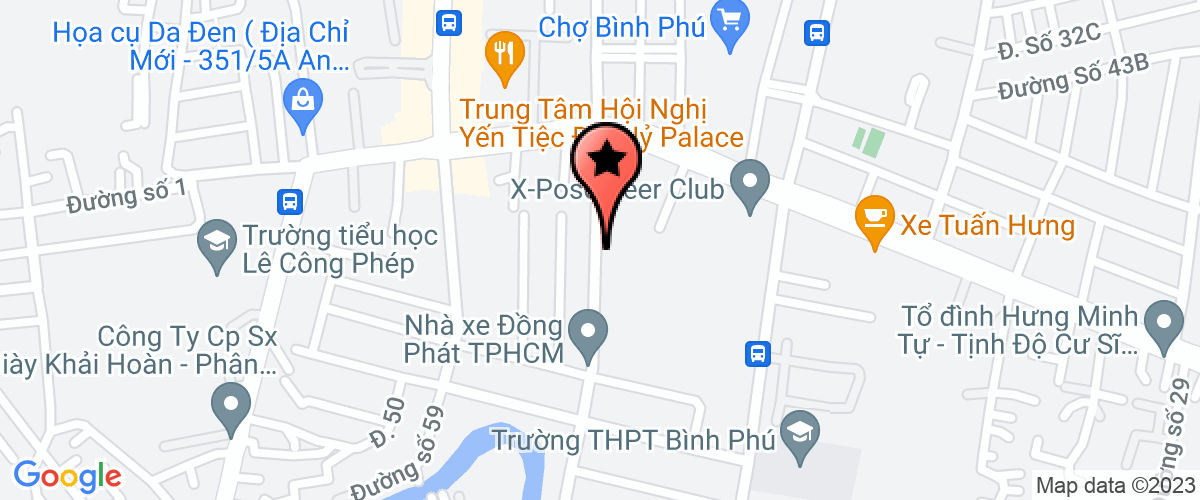 Bản đồ đến địa chỉ Công Ty Trách Nhiệm Hữu Hạn Thương Mại Dịch Vụ Sửa Chữa Ô Tô Lộc Phát Tài