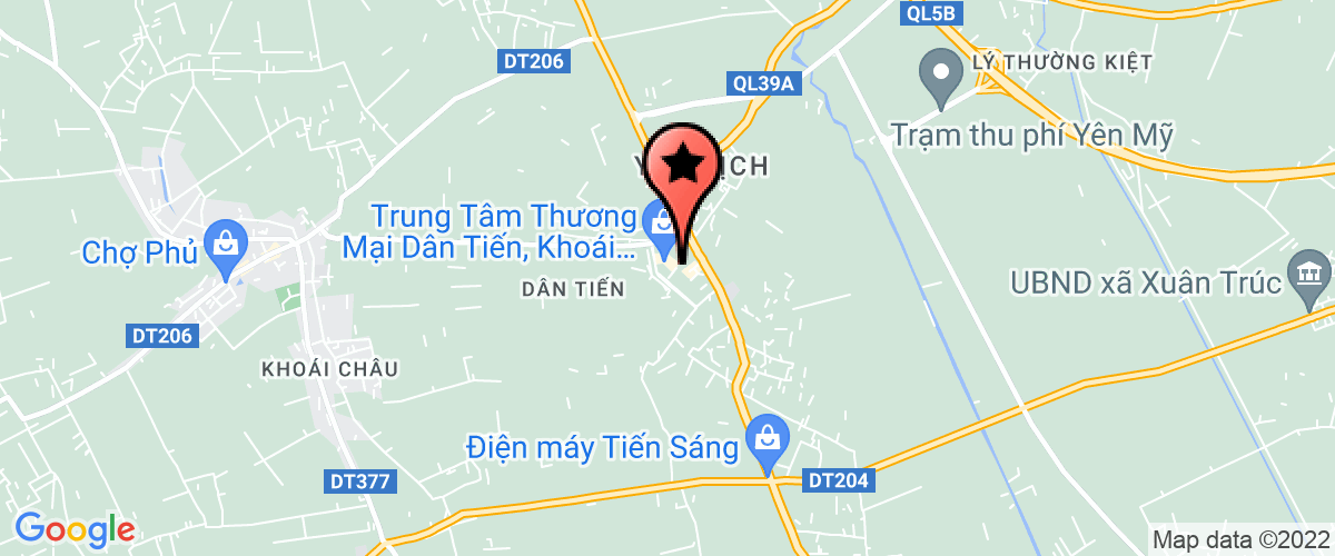 Bản đồ đến địa chỉ Công ty TNHH Hanesbrands Việt Nam
