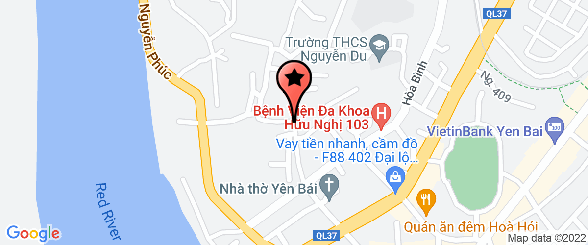 Bản đồ đến địa chỉ Công Ty Trách Nhiệm Hữu Hạn Thái Hà