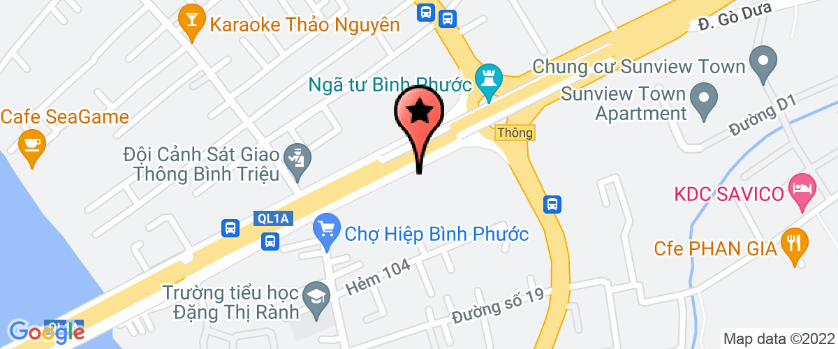 Bản đồ đến địa chỉ Công Ty TNHH Xuất Nhập Khẩu Thép Siêu Việt