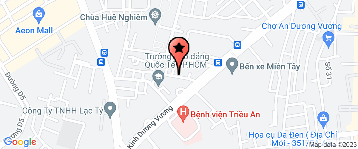 Bản đồ đến địa chỉ Công Ty Trách Nhiệm Hữu Hạn L.g.m