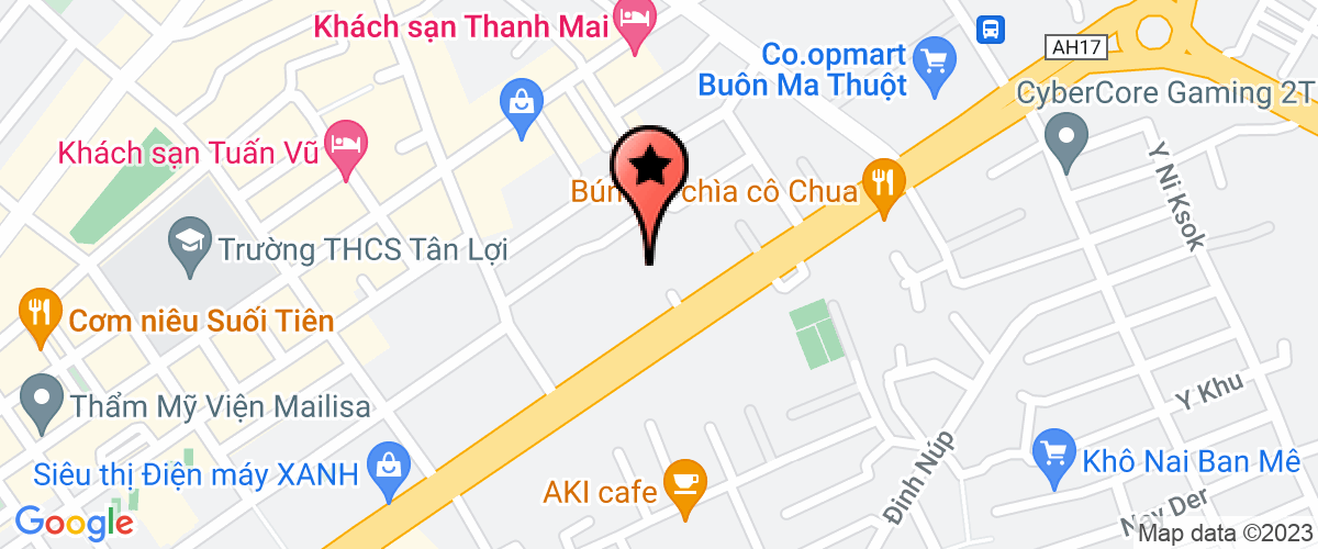 Bản đồ đến địa chỉ Công Ty Cổ Phần Tư Vấn Xây Dựng Và Chuyển Giao Khoa Học Kỹ Thuật Thủy Lợi Đắk Lắk