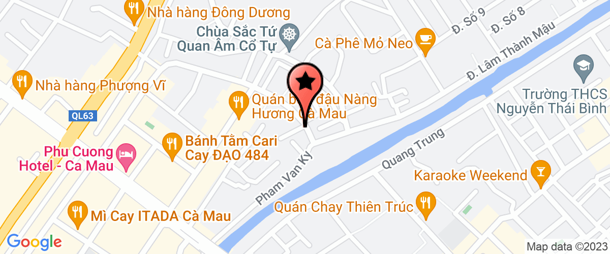 Bản đồ đến địa chỉ Công Ty TNHH Phương Nam � Phòng Khám Đa Khoa  Phương Nam
