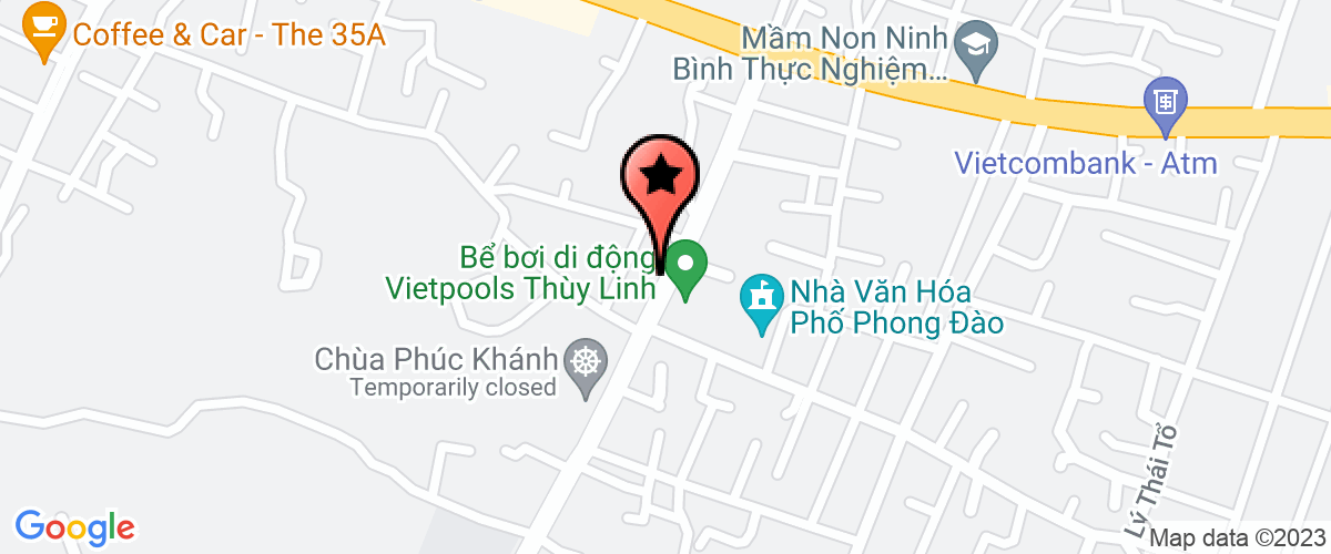 Bản đồ đến địa chỉ Công Ty TNHH Thương Mại Du Lịch Và Xây Dựng Huấn Oanh