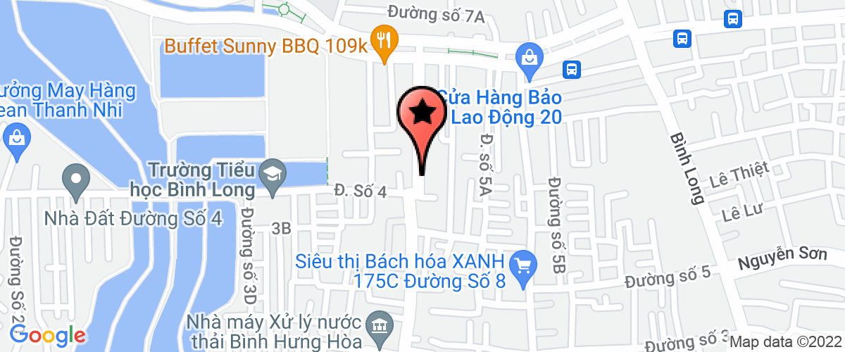 Bản đồ đến địa chỉ Công Ty TNHH Dũng Tùng
