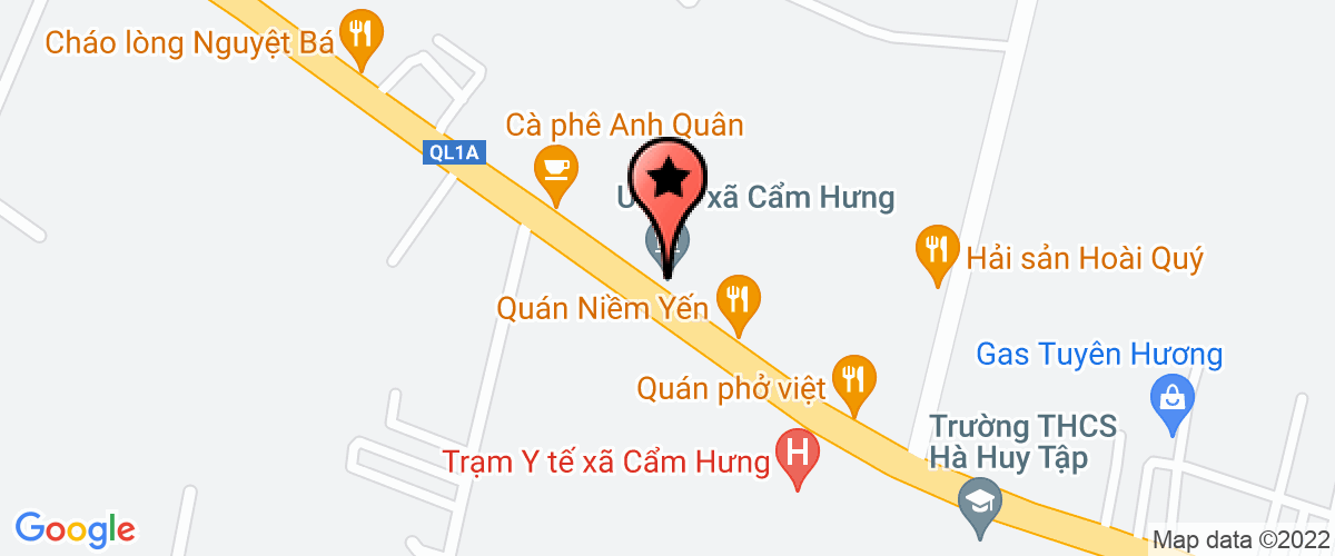 Bản đồ đến địa chỉ Chi cục dự trữ Nhà nước Nam Hà Tĩnh