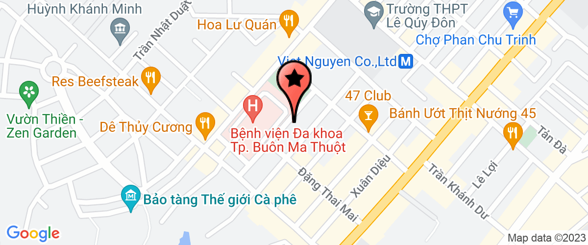 Bản đồ đến địa chỉ Công Ty TNHH Nông Sản Thiên Quang