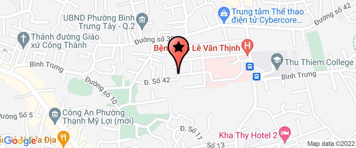 Bản đồ đến địa chỉ Công Ty TNHH Thương Mại Dịch Vụ Vận Tải Thái Bình Hưng