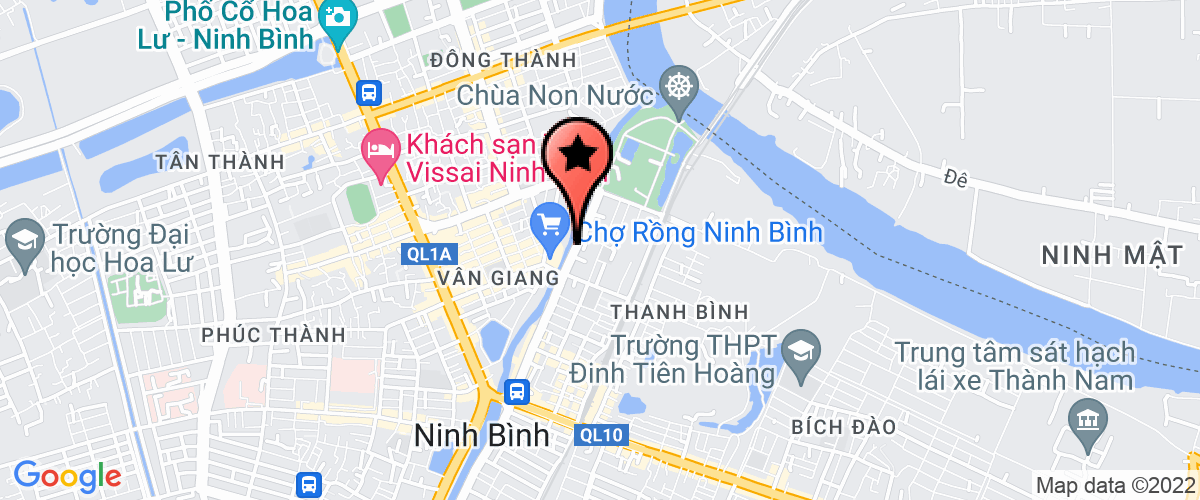 Bản đồ đến địa chỉ Trung tâm một cửa liên thông Thành phố Ninh Bình