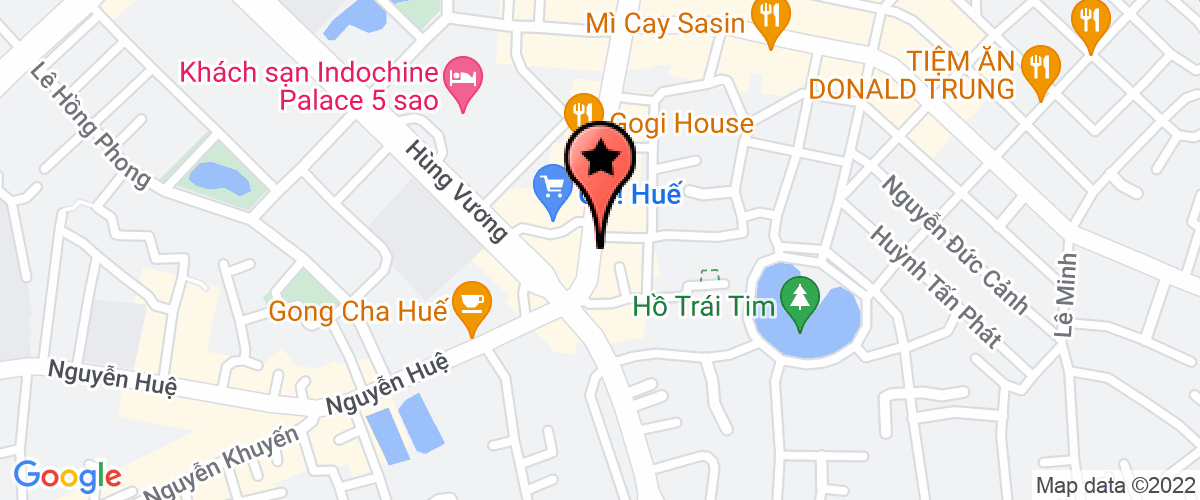 Bản đồ đến địa chỉ Công Ty TNHH Một Thành Viên Làng Huế