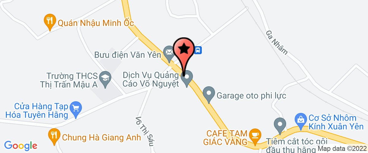 Bản đồ đến địa chỉ Phòng giáo dục và đào tạo huyện Văn Yên
