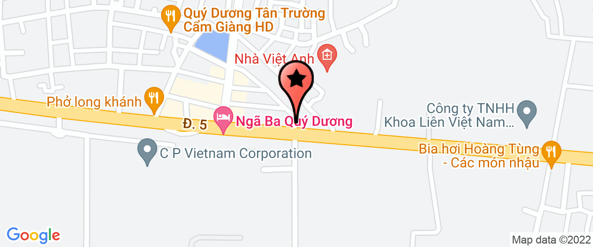 Bản đồ đến địa chỉ Công Ty TNHH Một Thành Viên Xuất Nhập Khẩu Tm&Dl Sao Việt