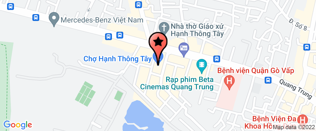 Bản đồ đến địa chỉ Công Ty TNHH Thương Mại Dịch Vụ Cochien