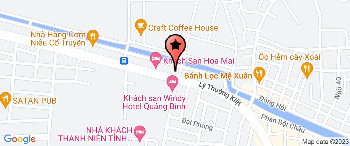 Bản đồ đến địa chỉ Công ty TNHH TV  thiết kế và XD Bắc Trung Bộ