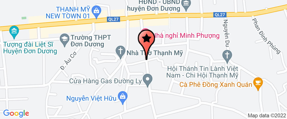 Bản đồ đến địa chỉ Công Ty TNHH Cẩm Loan Đơn Dương