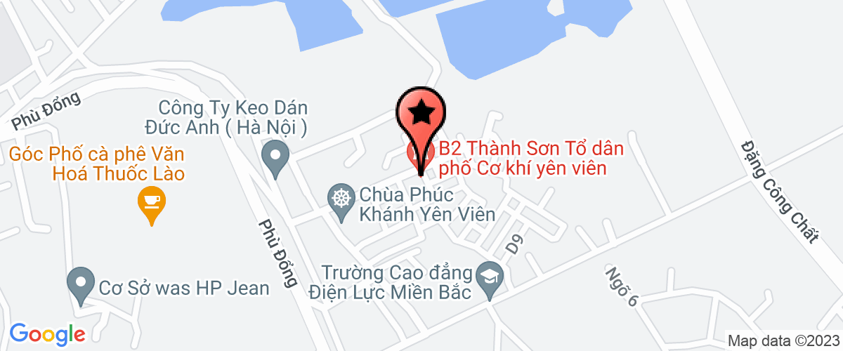 Bản đồ đến địa chỉ Công Ty TNHH Thương Mại Dịch Vụ Sản Xuất Giang Huy