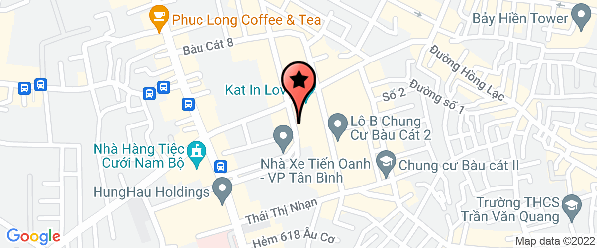 Bản đồ đến địa chỉ Công Ty Trách Nhiệm Hữu Hạn Điện Tử Tc