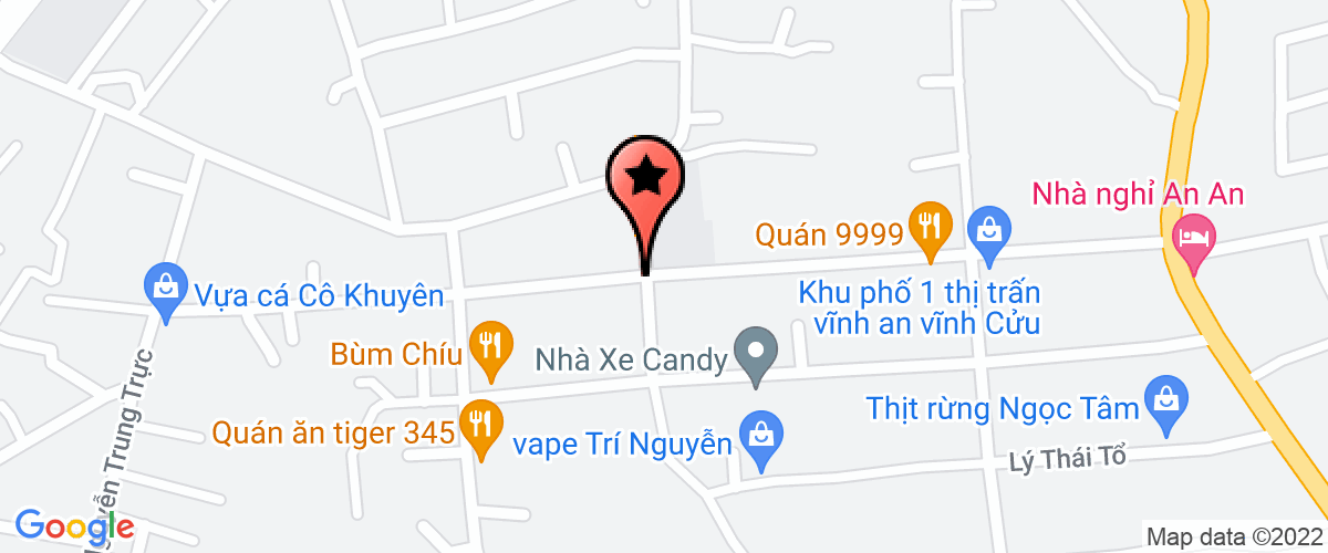 Bản đồ đến địa chỉ Huyện Uỷ Vĩnh Cửu