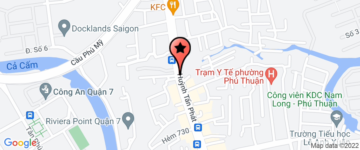 Bản đồ đến địa chỉ Chi Nhánh Công Ty TNHH Một Thành Viên Thực Phẩm Saigon Co.op - Cửa Hàng Co.op Food Phú Thuận