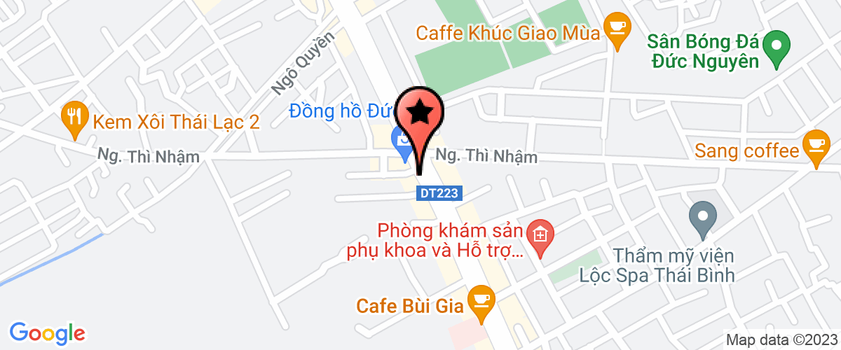 Bản đồ đến địa chỉ Công Ty TNHH Xây Dựng Viễn Thông Thái Bình
