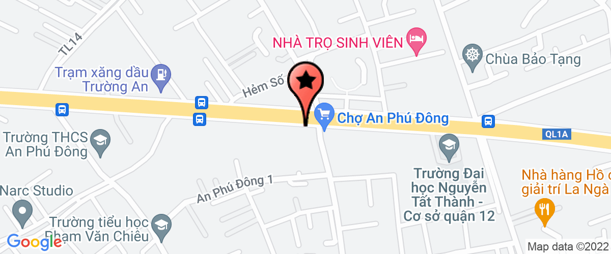 Bản đồ đến địa chỉ Cty TNHH Thương Mại Lê Xuân