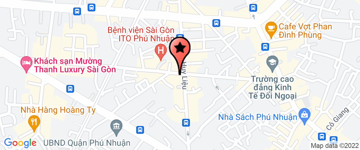 Bản đồ đến địa chỉ Cty TNHH MTV Thương Mại Nhà Hàng Việt Hải
