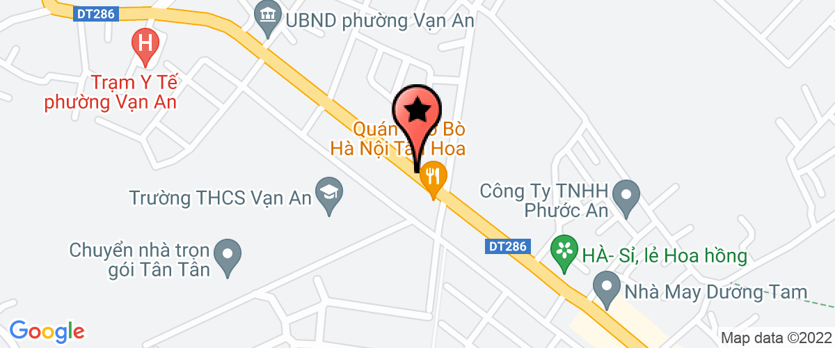Bản đồ đến địa chỉ Công Ty TNHH Sản Xuất Bao Bì Quế Hương