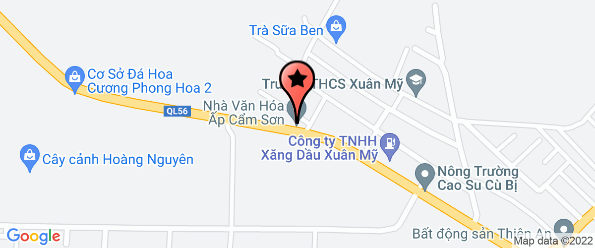 Bản đồ đến địa chỉ Công Ty TNHH Một Thành Viên Chánh Thiên Long