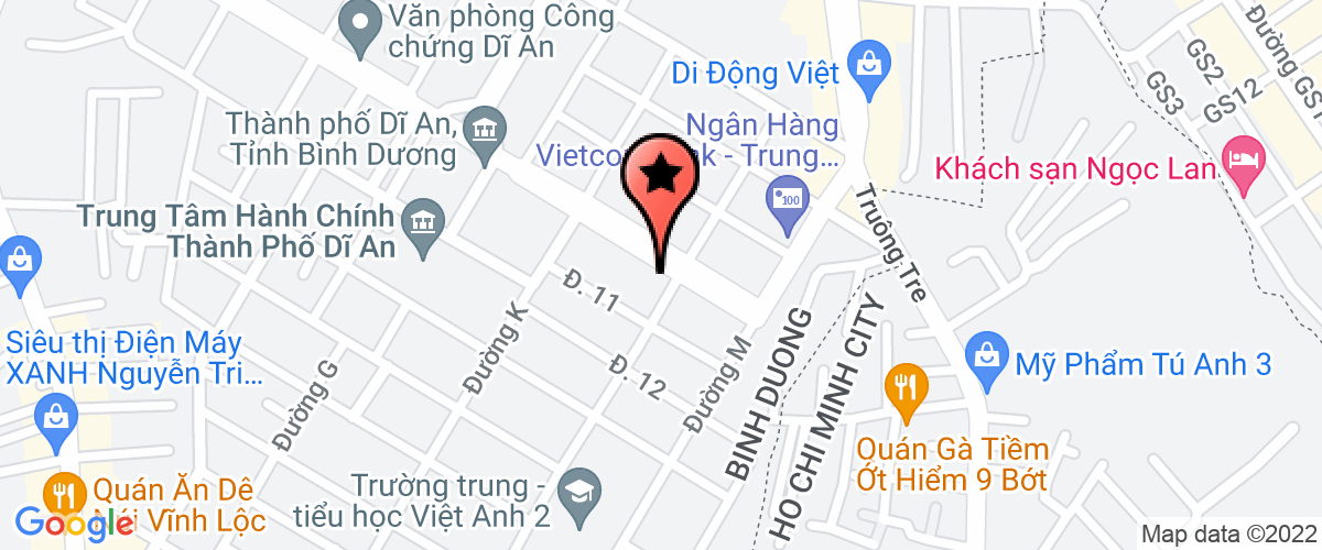 Bản đồ đến địa chỉ Công Ty TNHH Sàn Giao Dịch Bất Động Sản Anh Chương