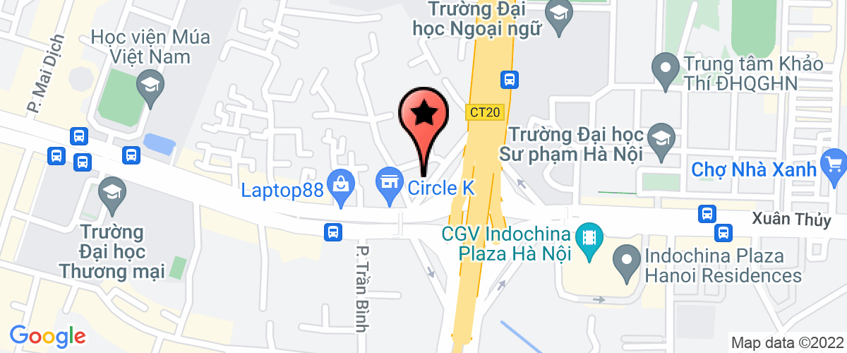 Bản đồ đến địa chỉ Công Ty TNHH Thi Công Công Nghệ Cao Cb - Tpp
