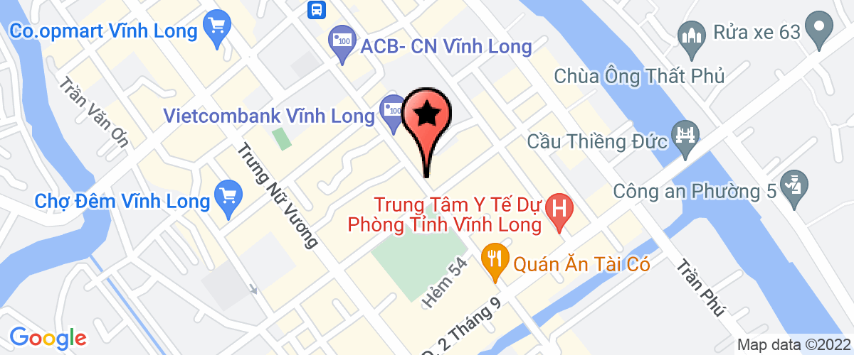Bản đồ đến địa chỉ Tiệm Vàng Hưng Long (Dntn)