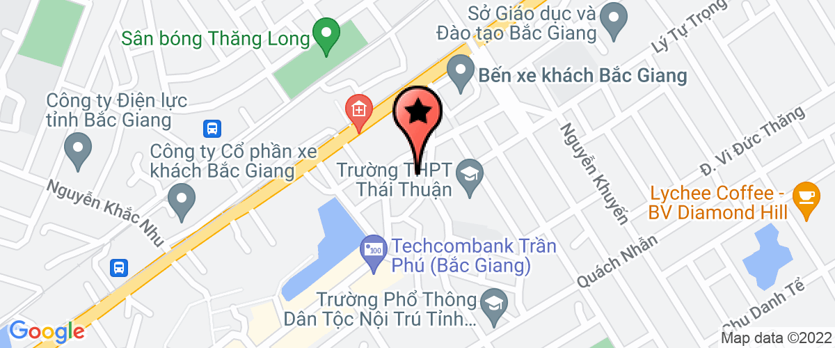 Bản đồ đến địa chỉ Công Ty TNHH Huy Hoàng Bắc Giang