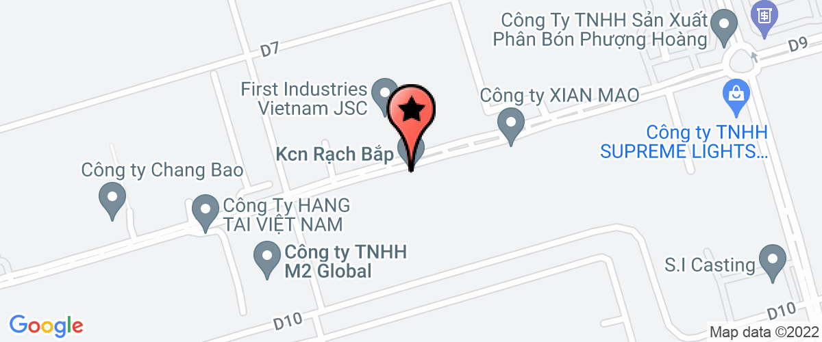 Bản đồ đến địa chỉ Công Ty TNHH Ya Yi