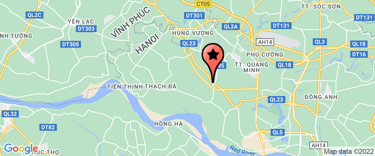 Bản đồ đến địa chỉ Công ty cổ phần đầu tư xây dựng và phát triển thương mại Thanh Thái