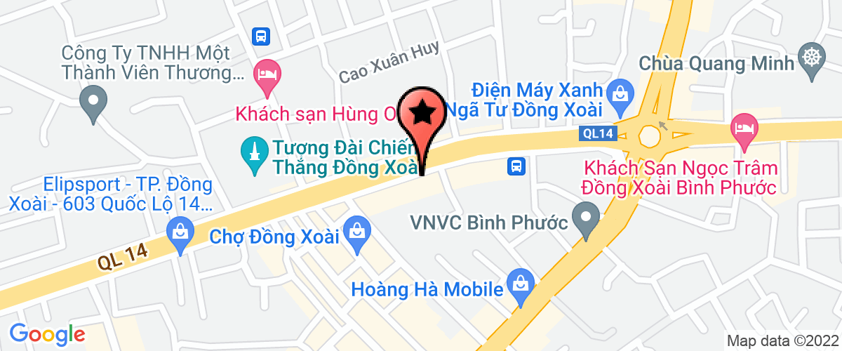 Bản đồ đến địa chỉ Công Ty TNHH Một Thành Viên Xây Dựng Việt Nguyên