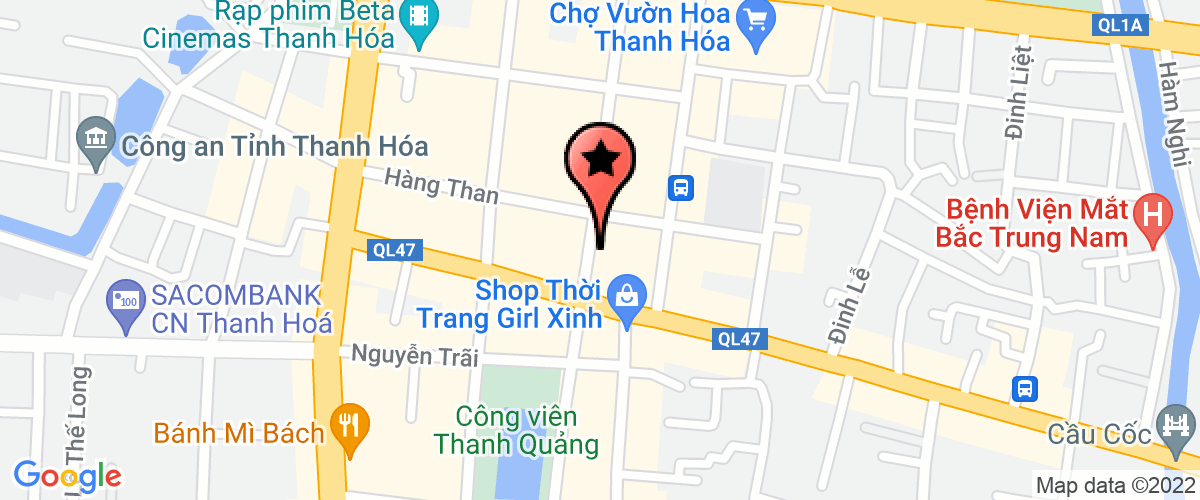 Bản đồ đến địa chỉ Công Ty TNHH Vàng Bạc Đá Quý Tuấn Hương